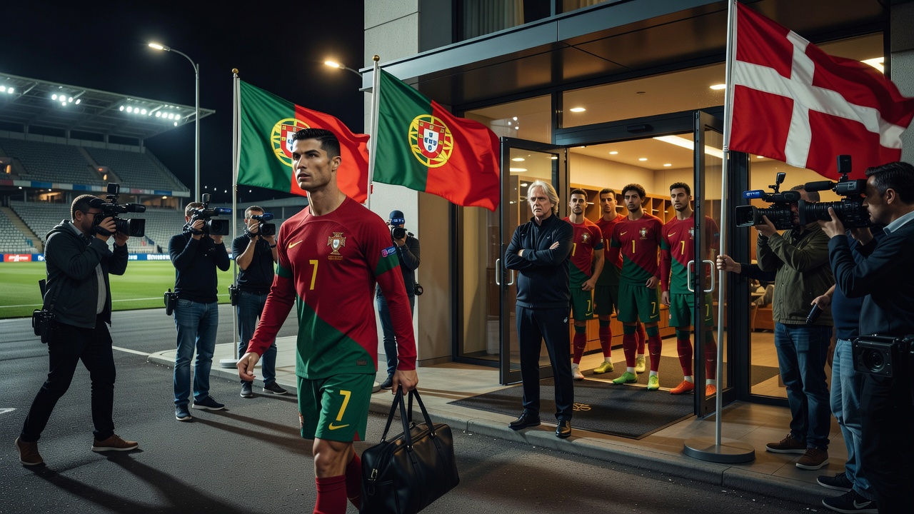 Ronaldo Deixa Concentração de Portugal Após Atrito com Jorge Jesus